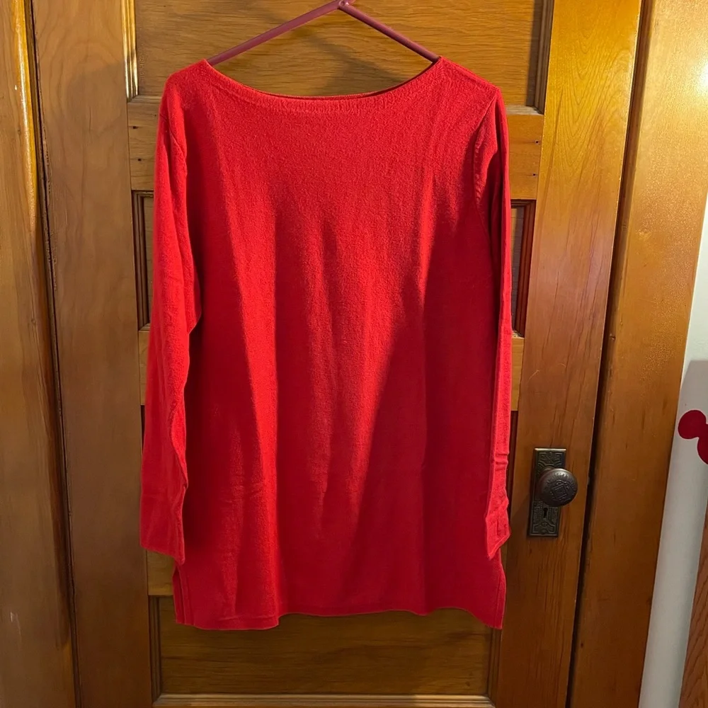 JJill tunic length boatneck sweater - Picture 1 of 5